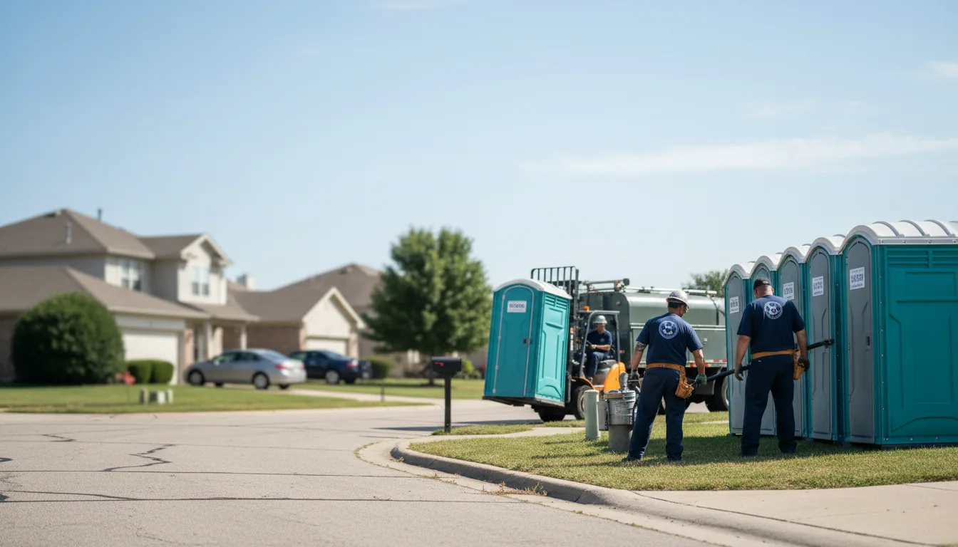 Porta Potty Rental in Meridian, OK near me